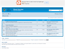 Tablet Screenshot of bharatganrajya.com